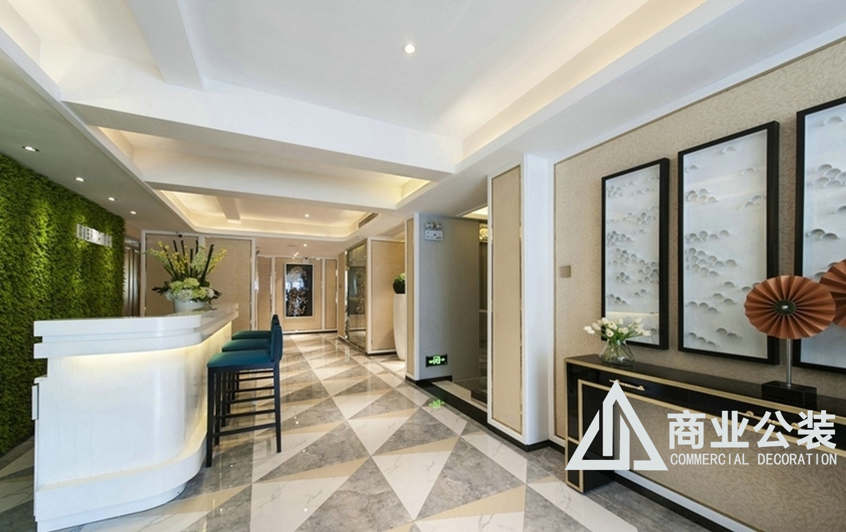 美發(fā)美容店設(shè)計(jì)裝修